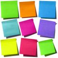 Post it couleurs